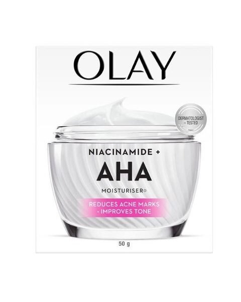 Olay - Luminous Niacinamide+ Aha Moisturiser - 50G