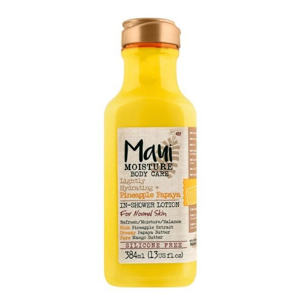 Maui Moisture Body Care Lightly Hydrating Pineapple Papaya Shower Lotion 384 Ml