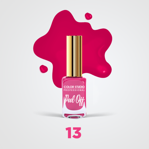 Color Studio - 13 Vixen- Peel Off Nail Colors - Water Based Nail Polish