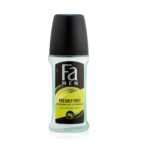 Fa Deodorant Roll On Men Freshly Free Mint & Bergamot Scent 50Ml