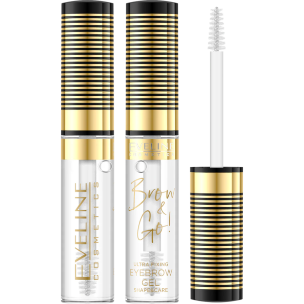 Eveline Cosmetics - Ultra Fixing Eyebrow Gel Brow & Go