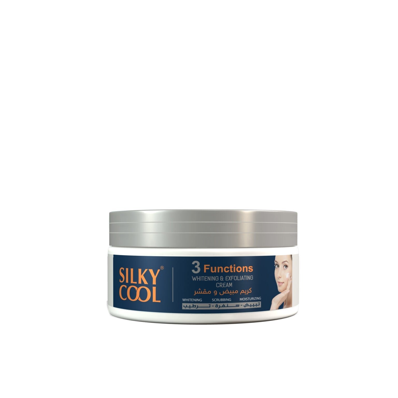 3FunctionWhitening_ExfoliatingCream.jpg Silky Cool - 3 Function Whitening & Exfoliating Cream - Image 1