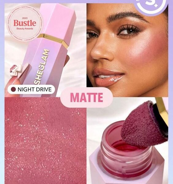 Shein Sheglam Color Bloom Dayglow Liquid Blush - Night Drive