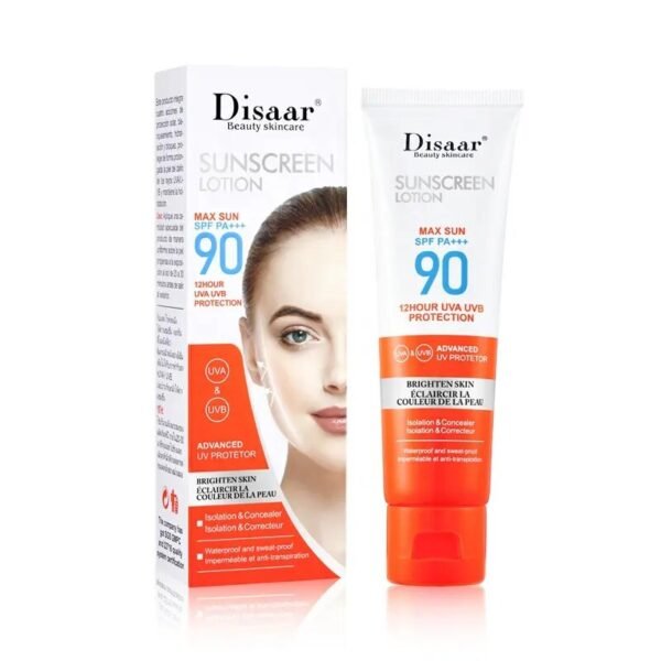 Disaar - Organic Sun Protection Sunscreen Lotion SPF 90 - 50ml