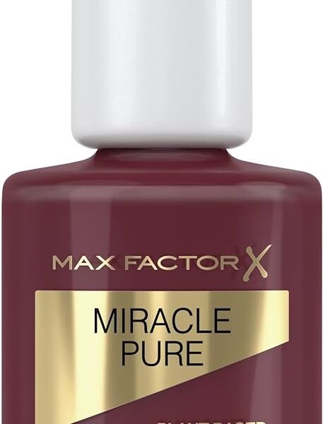 Max Factor Miracle Pure Nail Polish 12 Ml Regal Garnet Iv