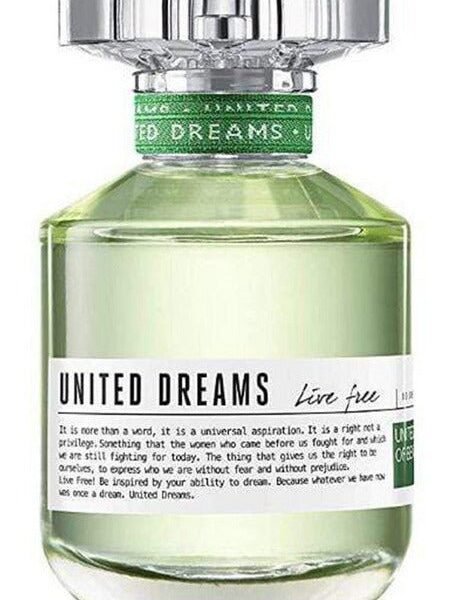 Benetton Live Free Edt 80 Ml