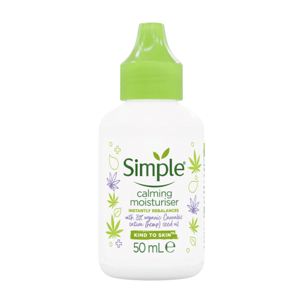 Simple Calming Moisturiser Skin Cream 50Ml