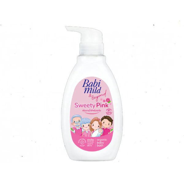 Babi Mild - Head & Body Bath Sweety Pink Organic - 380Ml