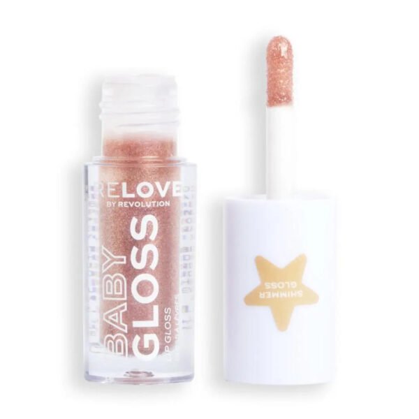 Makeup Revolution - Relove Baby Gloss Shimmer Pink Tulle
