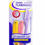 Feather Flamingos - Facial Razor 3's (Imported)