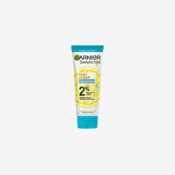 Garnier Fast Clear Facewash For Acne Prone Skin 50ml