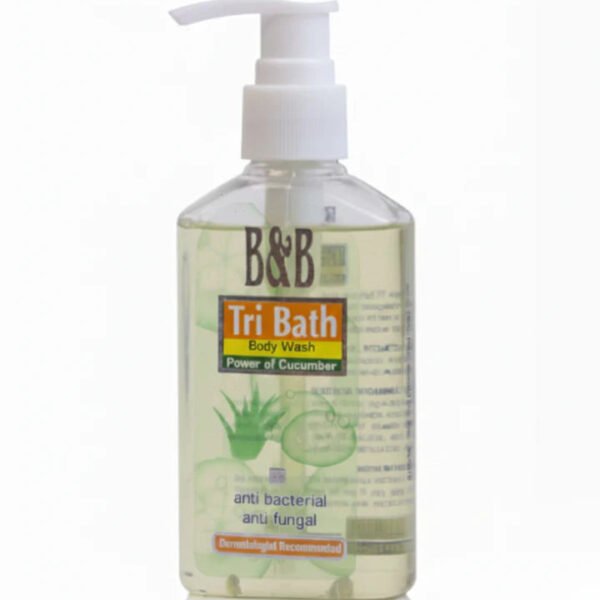 B&B Derma - Tri-Bath Cucumber Body Wash