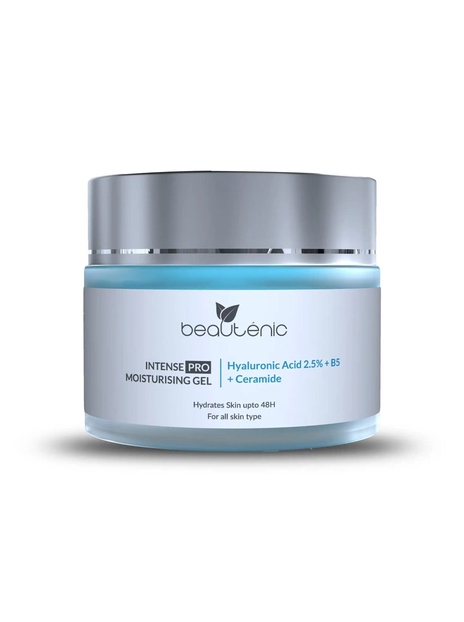 Hyaluronic_Acid_2.5_3000x3000_44_11zon.jpg Beautenic - Intense Pro Moisturising Gel with Hyaluronic Acid 2 - Image 1