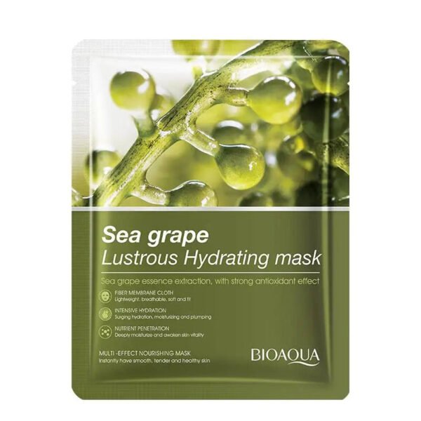 Bioaqua - Sea Grape Lustrous Hydrating Facial Mask 25G - 1 Pc
