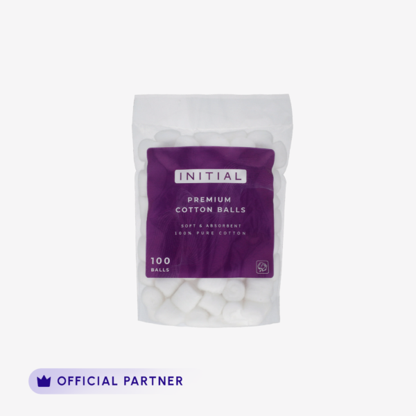 Initial Premium Cotton Balls (White)