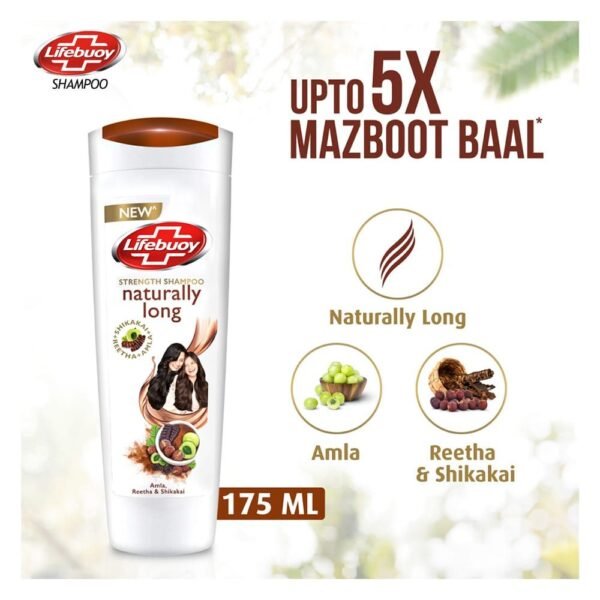 Lifebuoy - Naturally Long Shampoo - 175ml