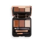 Makeup Revolution Brow Sculpt Kit Medium Brown