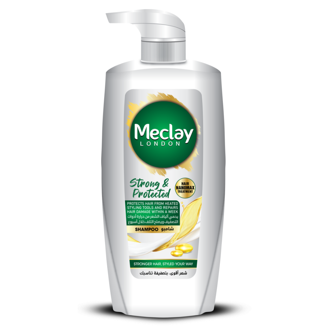 MeclayLondonStrongandProtectedShampoo660ml_Front.png Meclay London - Strong & Healthy Shampoo - 660ml - Image 1