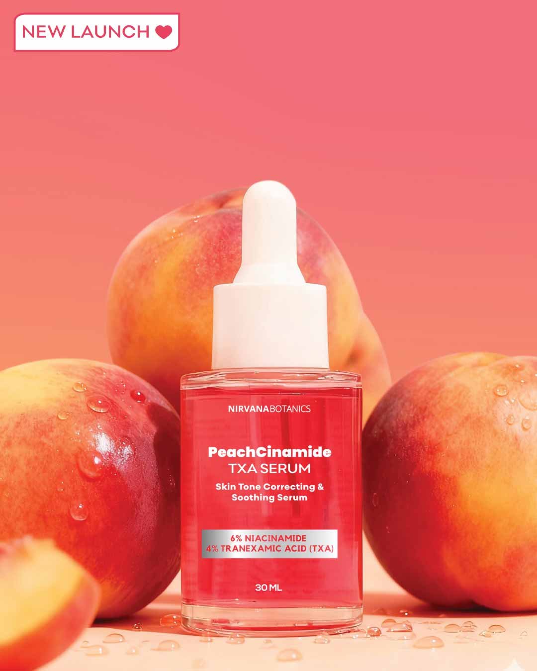 NirvanaBotanics-PeachcinamideTXASerum_6_Niacinamide_4_TXA_01.jpg Nirvana Botanics - Peachcinamide TXA Serum (6% Niacinamide, 4% TXA) - Image 1
