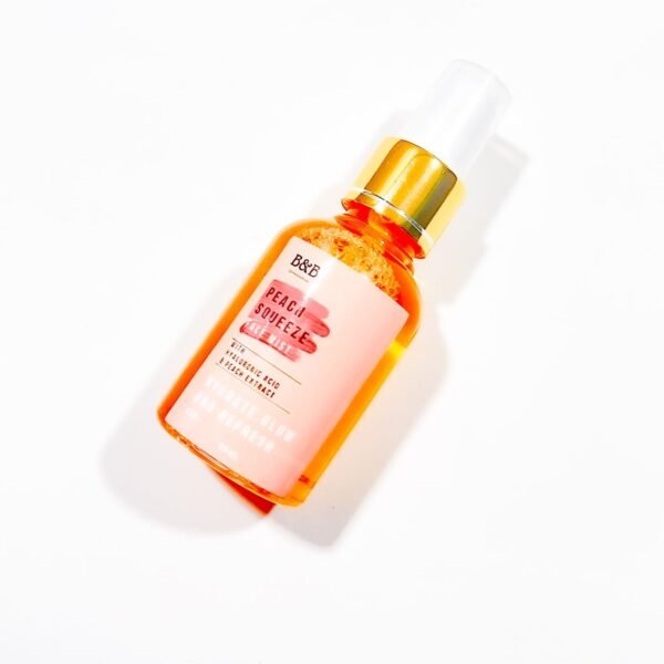 B&B Derma - Peach Squeeze - Peach Face Mist On The Go 50 Ml