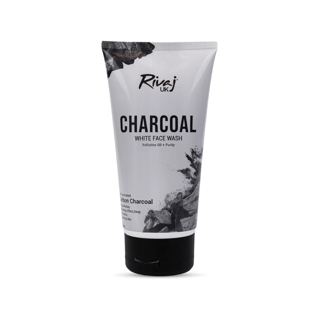 Rivaj-CharcoalWhiteningFaceWash100ml.jpg Rivaj - Charcoal Whitening Face Wash 100ml - Image 1