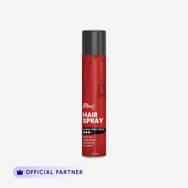 Rivaj - Super Firm Hold Hair Spray 420ml