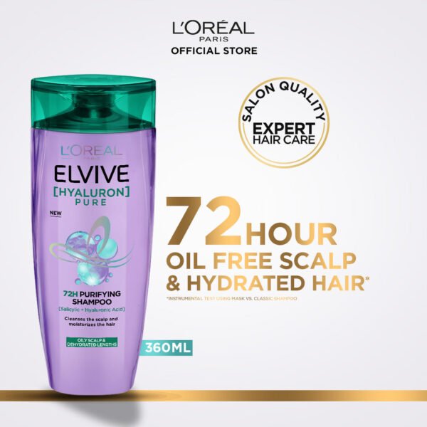 L'Oreal Paris Elvive Hyaluron Pure Shampoo 360Ml