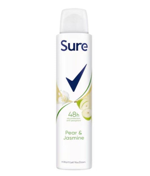 Sure A/P Spray Women Pear & Jasmine 200Ml