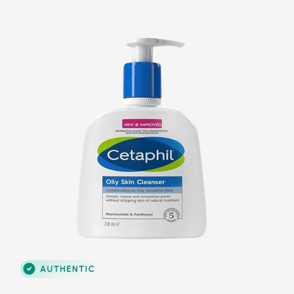 Cetaphil Oily Skin Cleanser Combination To Oily, Sensitive Skin 236Ml