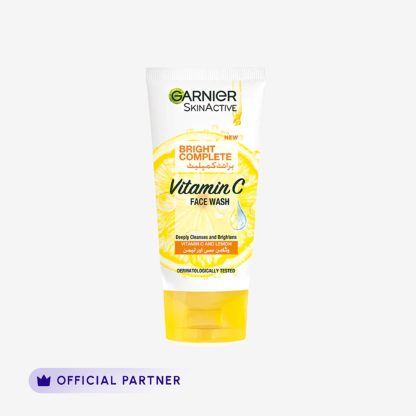 Garnier Skin Active Bright Complete Face Wash 50 Ml - For Brighter Skin