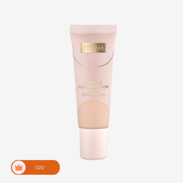 Zeena - Matte Foundation High Coverage - 020