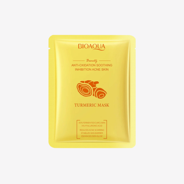 Bioaqua Turmeric Facial Mask - 1 PC