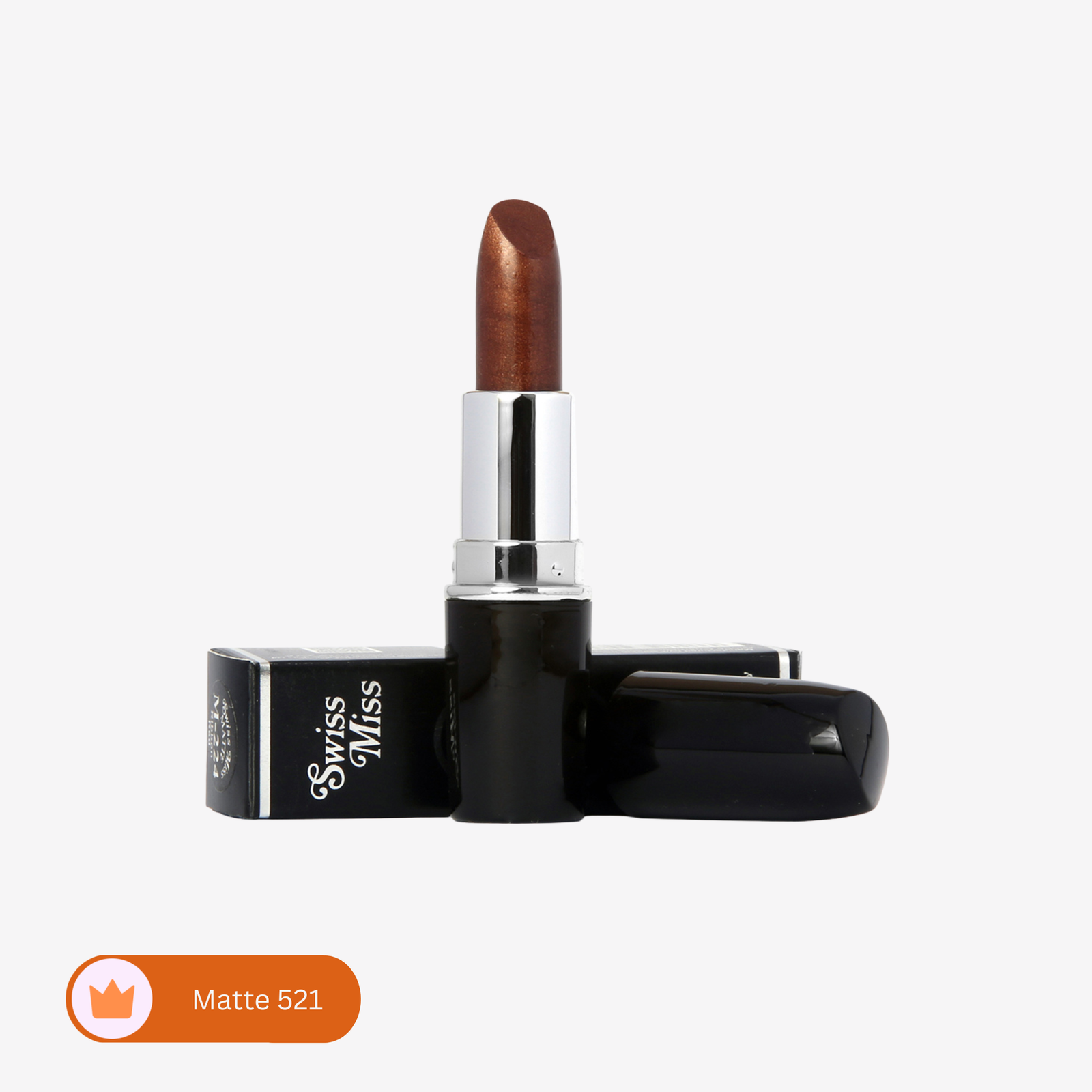 TG-013306.png Swiss Miss - Chocolate (MATTE-521) - Lipstick - Image 1