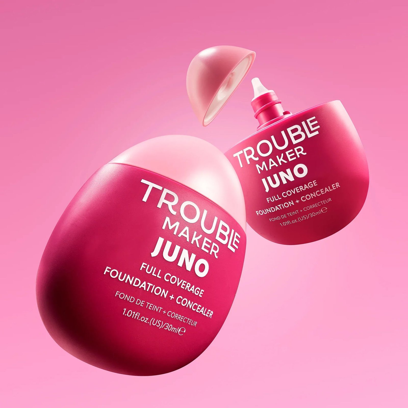 TroubleMakerJunoFullCoverageMatteFoundationLittleChef3.jpg Trouble Maker - Juno Full Coverage Matte Foundation - 30ml - Image 1