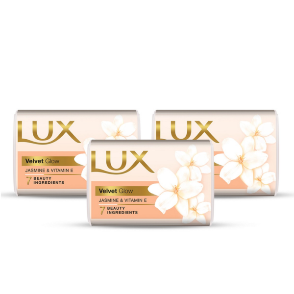 Lux - Velvet Touch Soap Bar Trio White - 100g