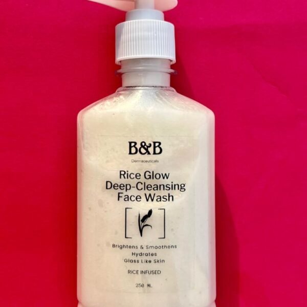B&B Derma - Rice Glow Deep-Cleansing  Face Wash