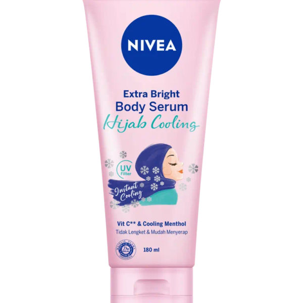 Nivea - Body Serum Extra Bright Hijab Cooling - 180Ml
