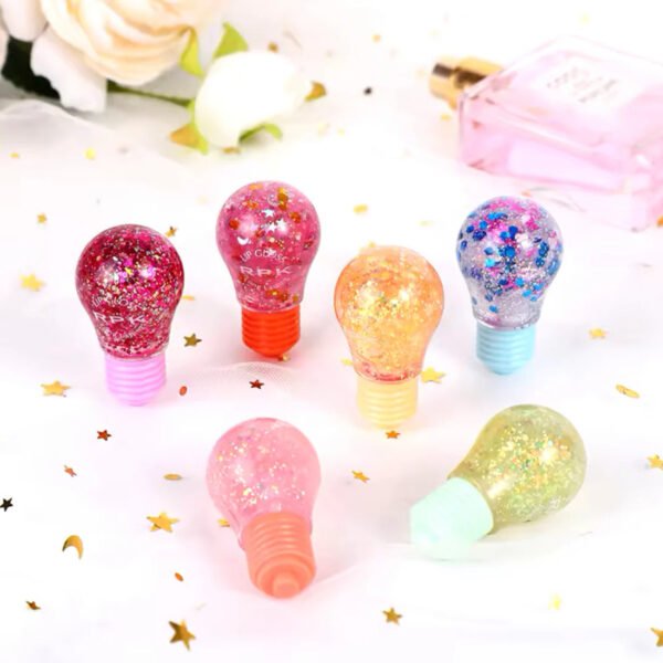 Facial Beauty Light Bulb Shape Lip Gloss