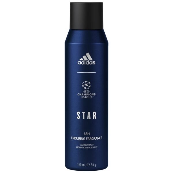 Adidas - Deodorant Spray For Men Star Champions League - 150Ml