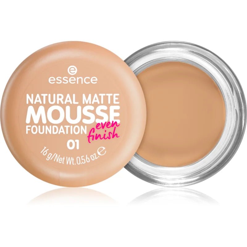 4059729394330_01-o.jpg Essence - Natural Matte Mousse Foundation 01 - Image 1