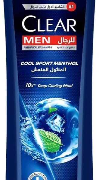 Clear - Men's Anti-Dandruff Shampoo Cool Sport Menthol - 400ml