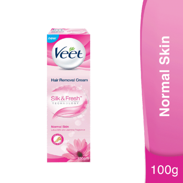 Veet Hair Removal Cream Silk And Fresh For Normal Skin 100Ml