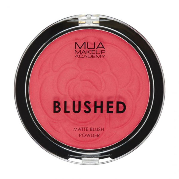 MUA Blushed Matte Blush Powder Atomic Tangerine