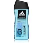 Adidas Shower Gel 3In1 Ice Dive Marine Extract 13.5Oz/400Ml