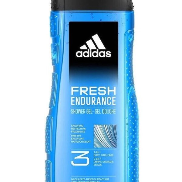 Adidas Shower Gel 3In1 Fresh Endurance 13.5Oz/400Ml