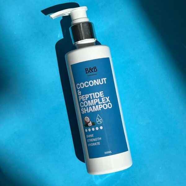 B&B Derma - Coconut Peptide Strength & Shine Complex Shampoo