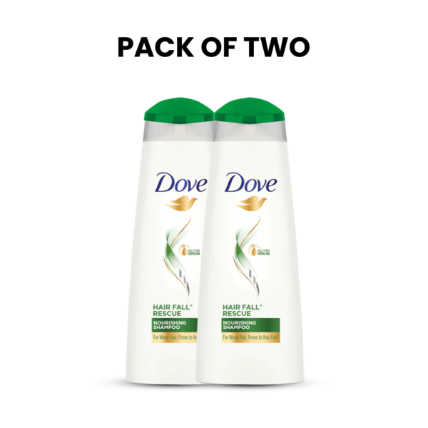 Bundle - Pack of 2 Dove Shampoo Hairfall Rescue - 360Ml