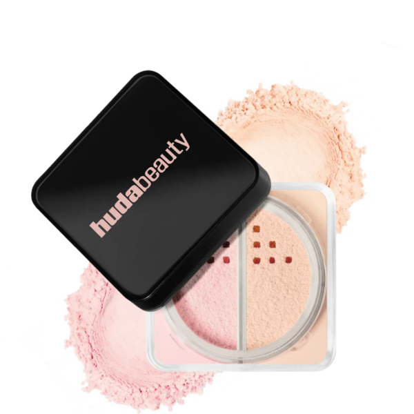Huda Beauty - Easy Bake Duo Loose Powder  - Cherry Peach