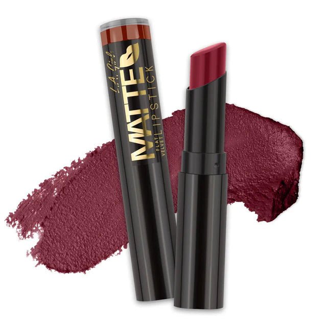 L.A.Girl-MatteFlatVelvetLipstick-Runway.jpg L.A. Girl - Matte Flat Velvet Lipstick - Image 1
