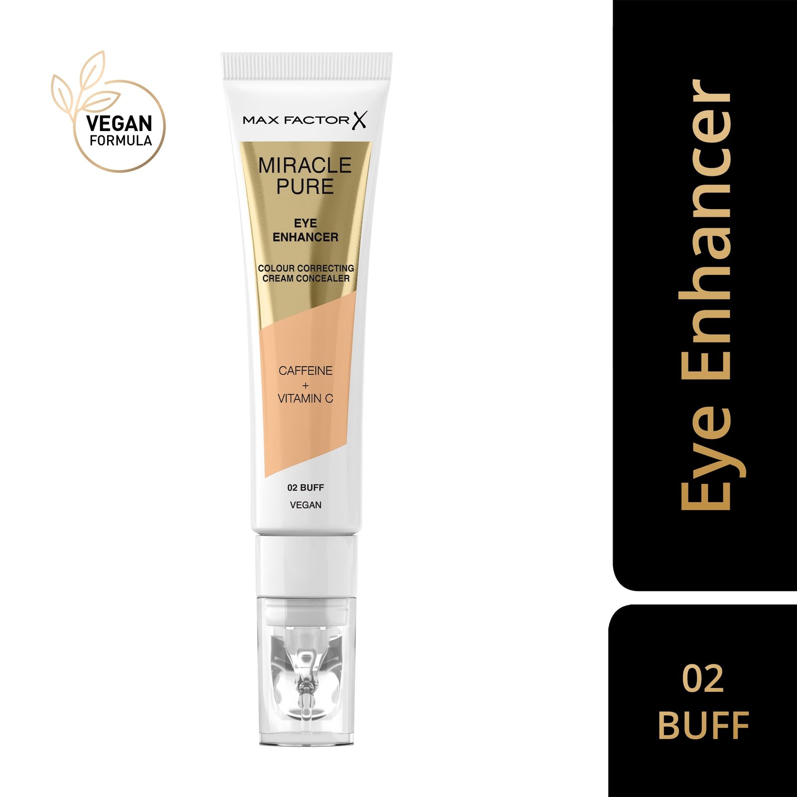 Mf_-_Miracle_Pure_Eye_Enhancer_Concealer_-_02_Buff.jpg Max factor - Miracle Pure Eye Enhancer Concealer - Image 1